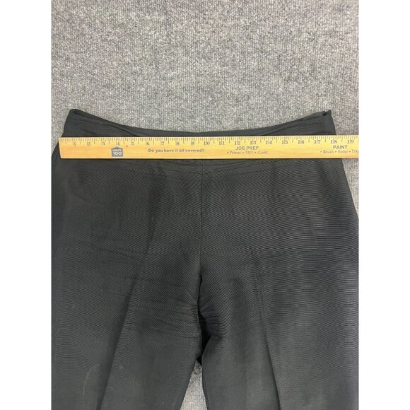 Talbots Silk Blend Dress Pants Women's 12 Curvy Pull On Cropped High Rise - Picture 4 of 11